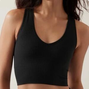Athleta Aurora ribbed seamless crop